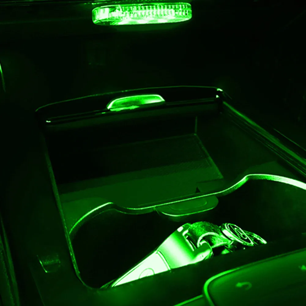 LED Car Touch Light - Green Ambient Glow