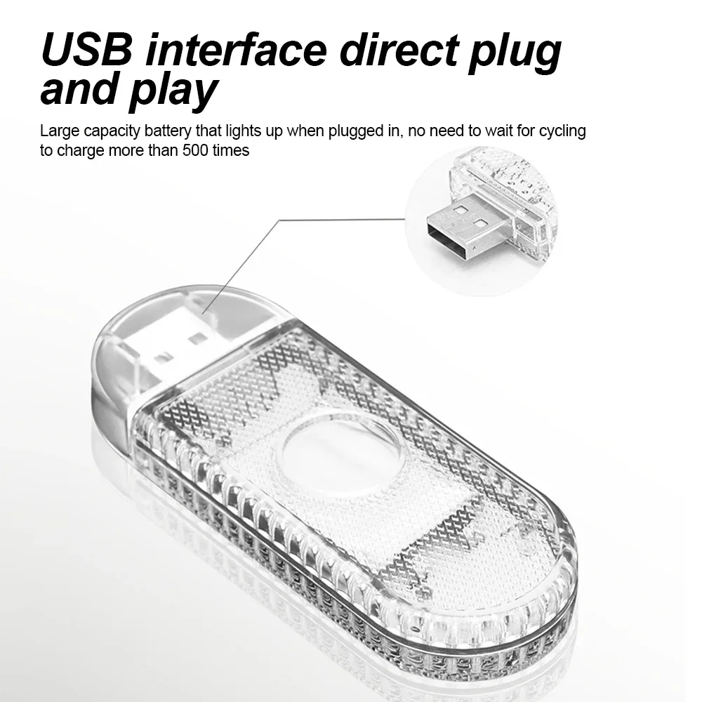 LED Car Touch Light - USB Direct Charging